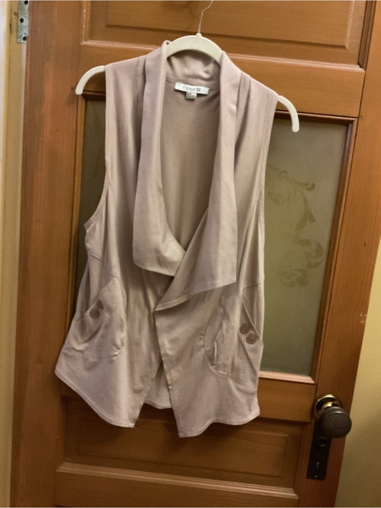 Forever 21 Tops - Forever 21 Beige Women’s Vest